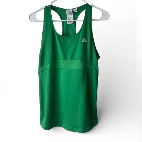 adidas Tops - Adidas Emerald Green Athletic Tank